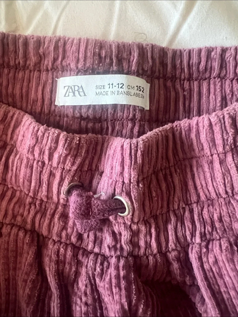Girls Pants - Burgundy wide leg pants